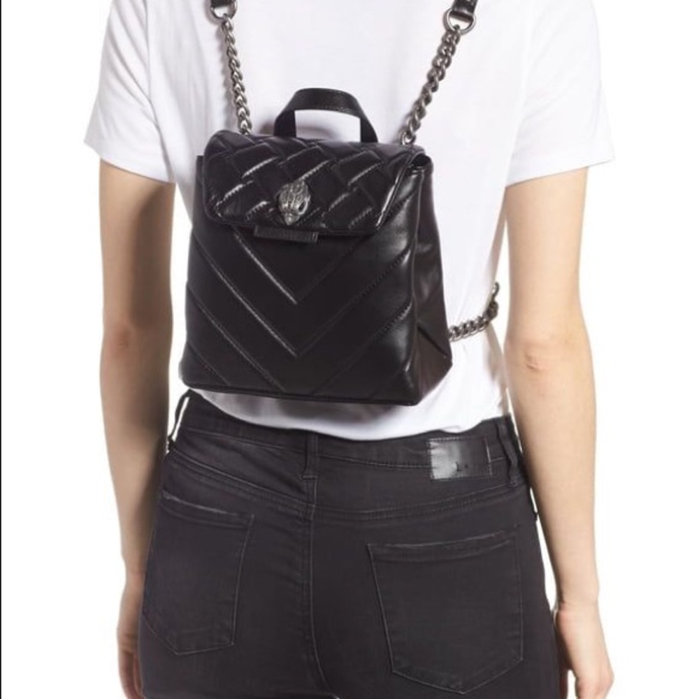 NWOT KURT GEIGER LEATHER MINI BACKPACK